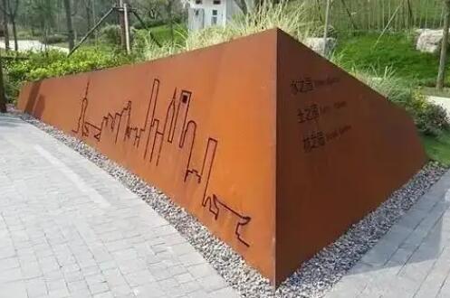 静宁耐候钢挡土墙